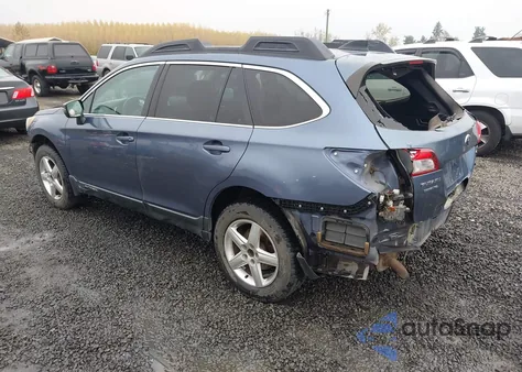 2016 Subaru Outback 2.5I Limited z USA, uszkodzony, nr VIN 4S4BSAJC8G3343354